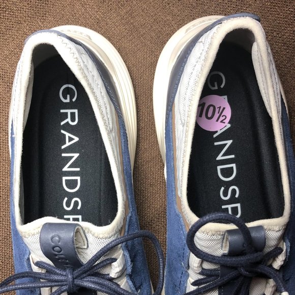 SOLD Cole Haan Grandsport Men's Size 10.5 Blue - Picture 7 of 8